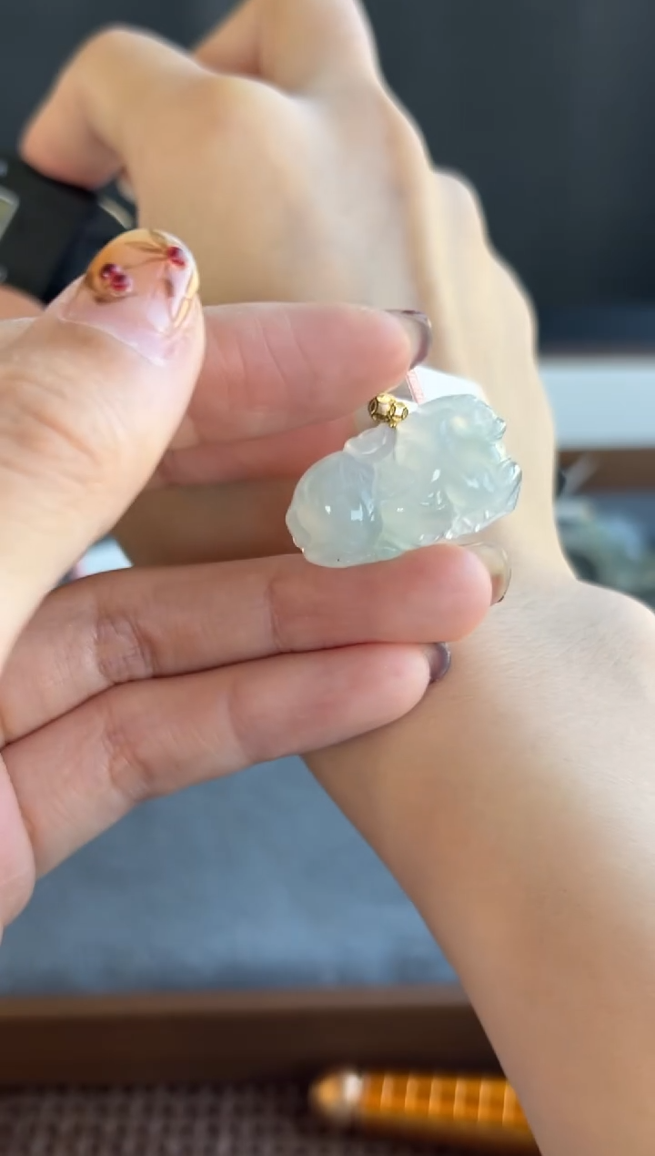 颈饰未镶嵌翡翠7114号买断