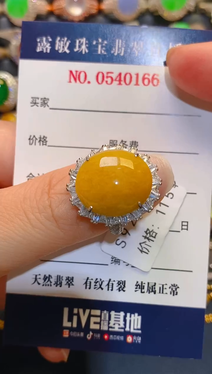 银S925镶嵌翡翠耳饰天然