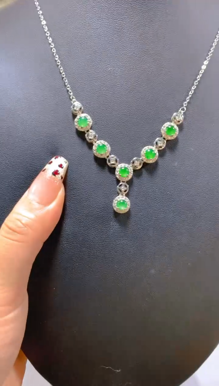 颈饰未镶嵌翡翠多样性发一