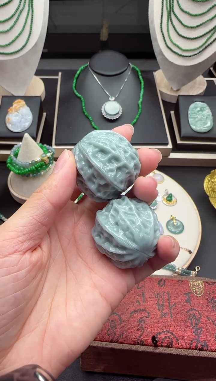 【闪购商品】翡翠把件未镶嵌【海莎一口翠】翡翠把件1