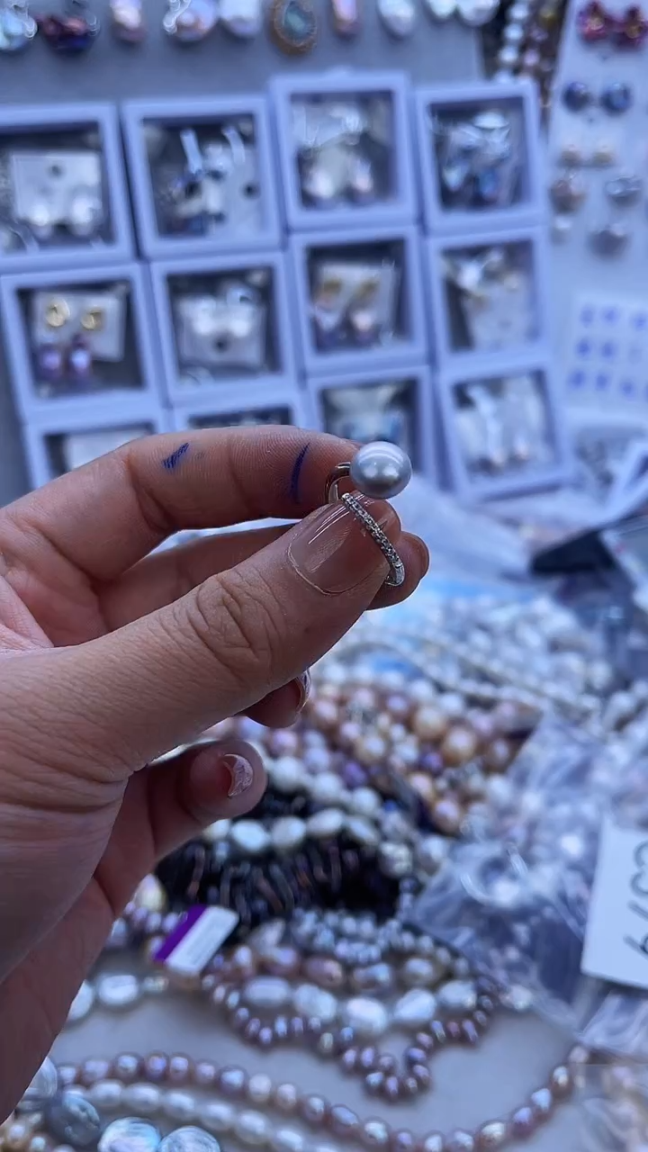 【闪购商品】淡水珍珠戒指未镶嵌580