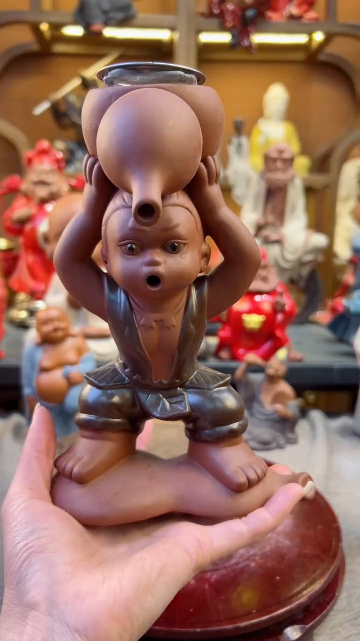 【闪购商品】紫砂茶宠器闵茶宠摆件