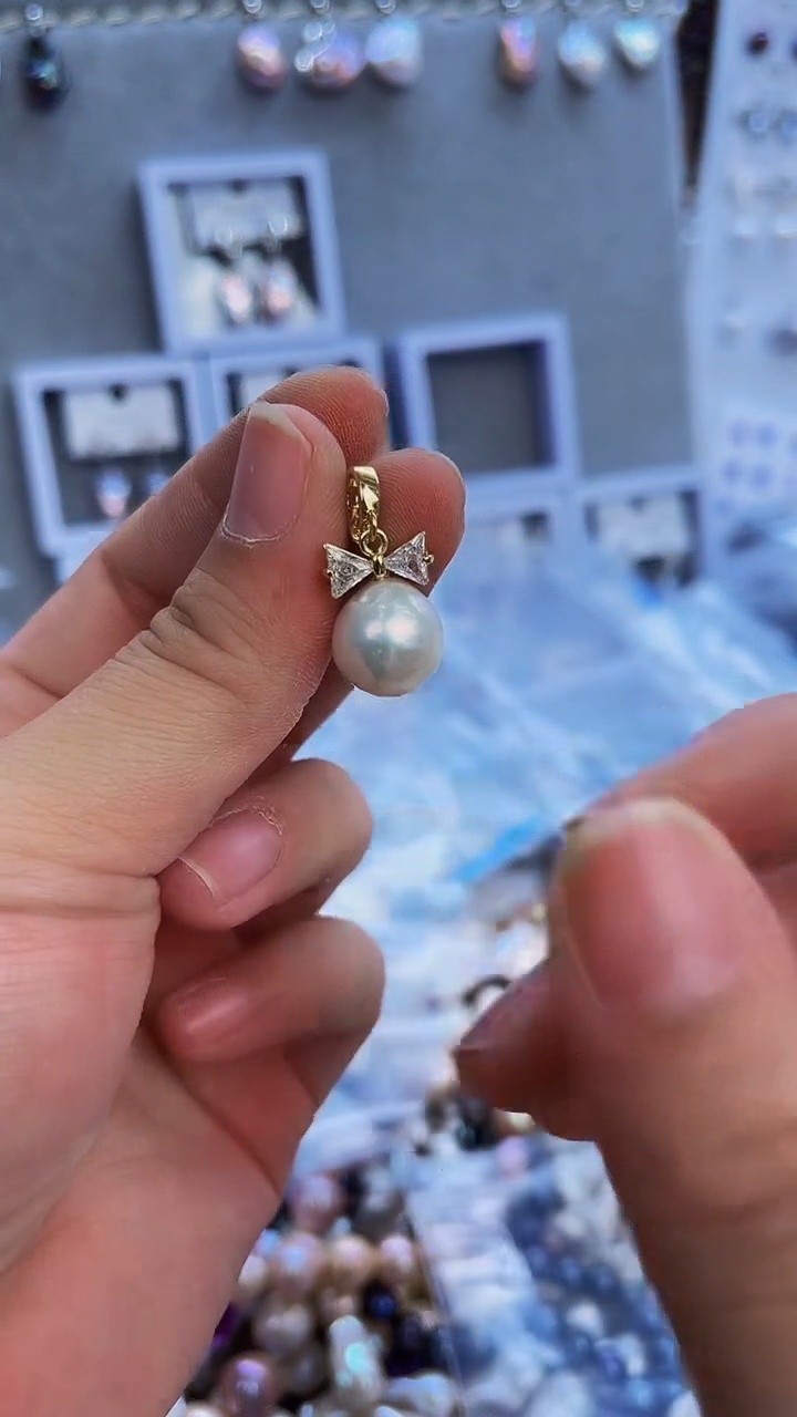 【闪购商品】未镶嵌淡水珍珠吊坠《不含链》766