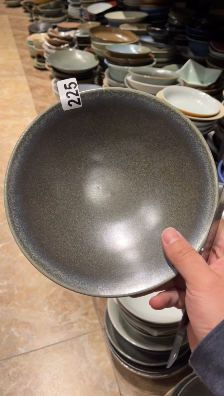 【闪购商品】瓷片225聚光灯敞口盘1个