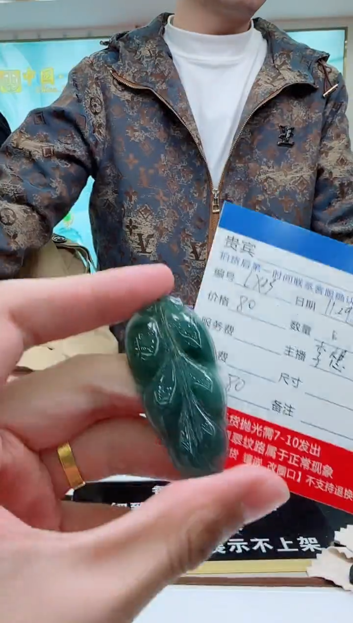 颈饰未镶嵌翡翠LX23翡翠吊坠-多样性发其一