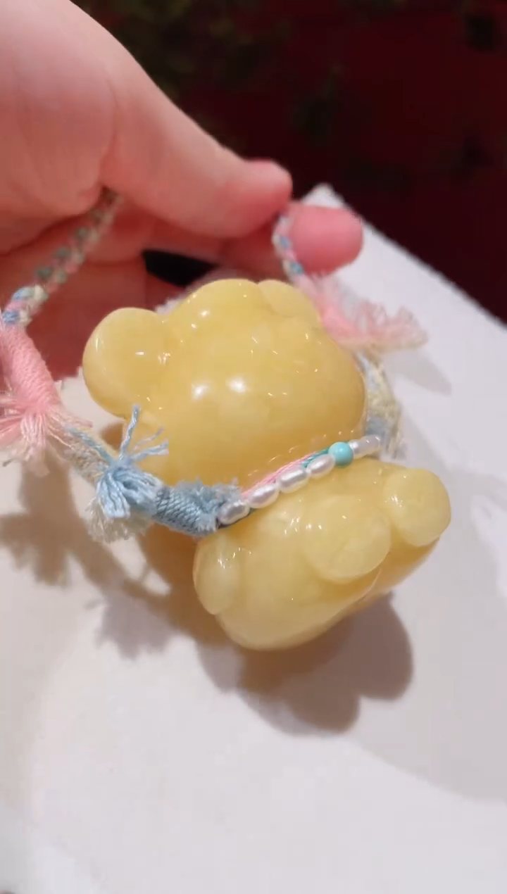 蜜蜡颈饰未镶嵌蜜蜡