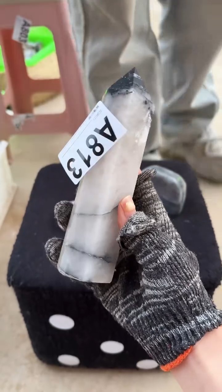 【闪购商品】水晶摆件未镶嵌柱子813