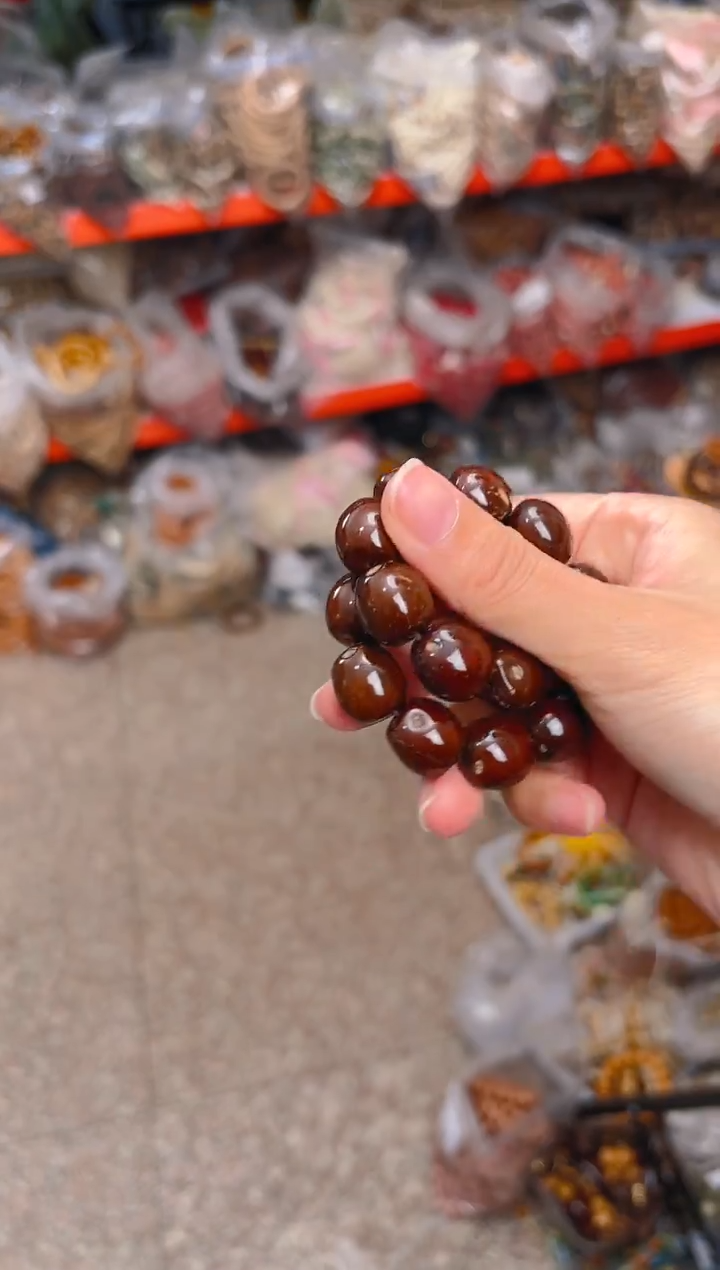 吊坠菩提根/象牙果紫金鼠单圈