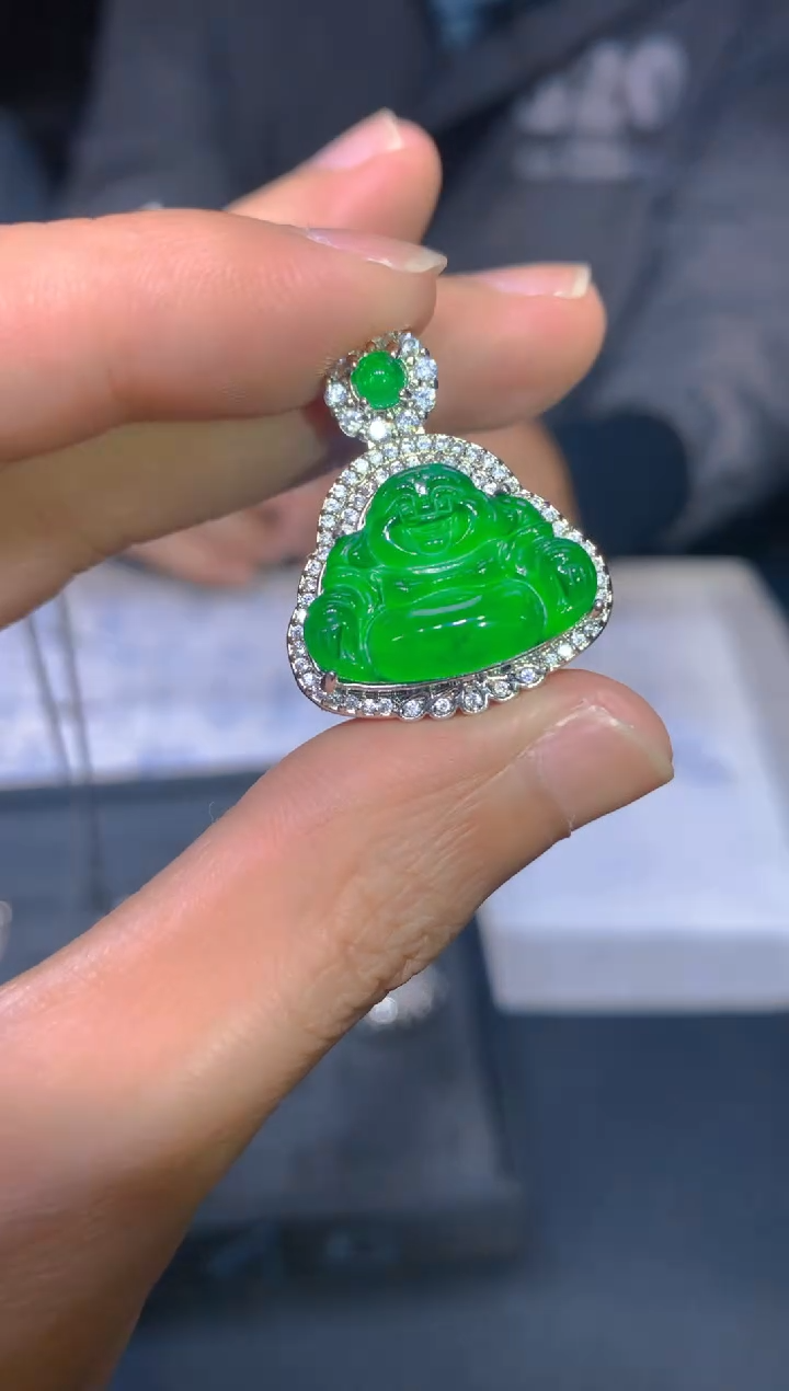 【闪购商品】定制翡翠未镶嵌18定制翡翠.多样性发货-发其一