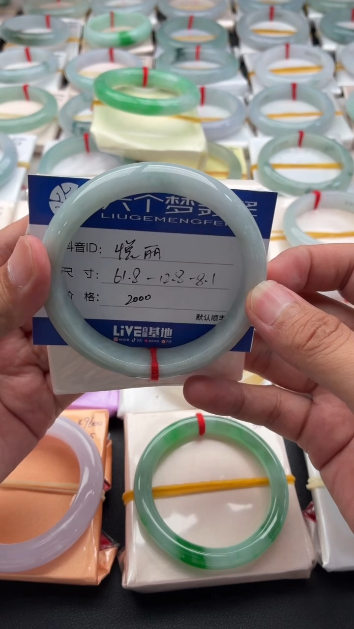 未镶嵌手镯翡翠?*丽48小时鉴赏期
