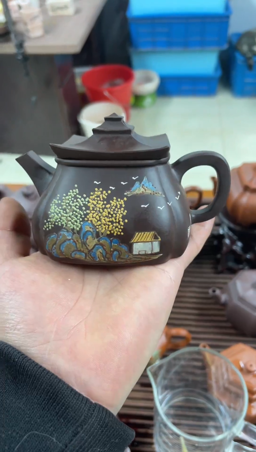 茶壶紫砂四方云亭