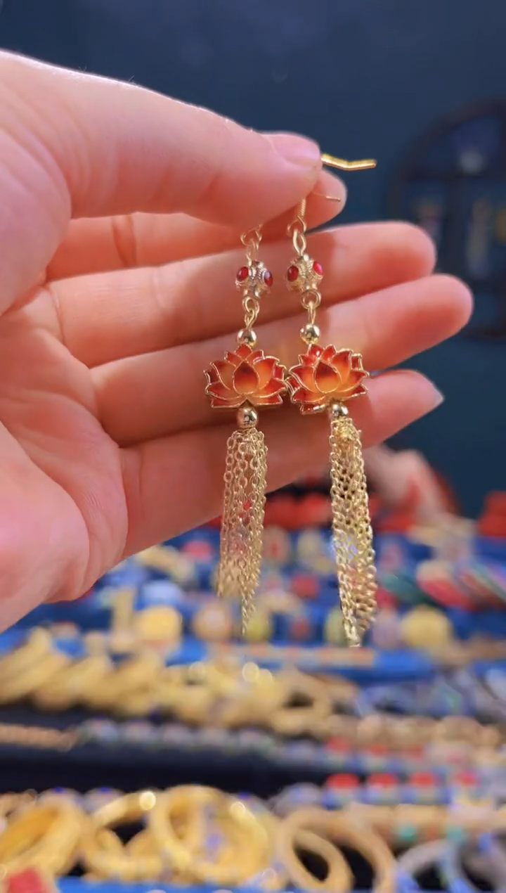 【闪购商品】非遗绝技 花丝耳环 