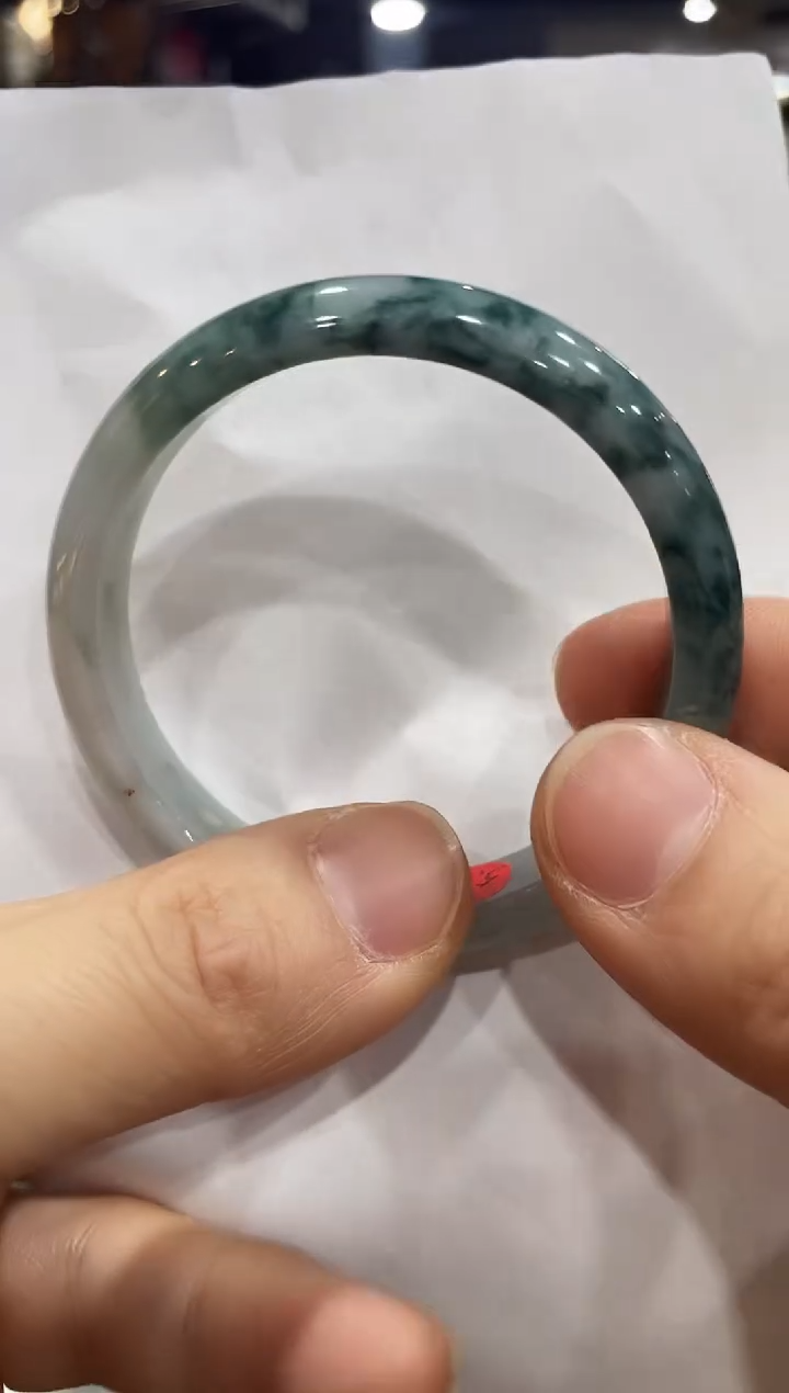 未镶嵌手镯翡翠2，55