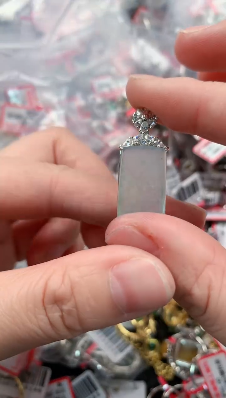 银S925镶嵌戒指翡翠1111----10