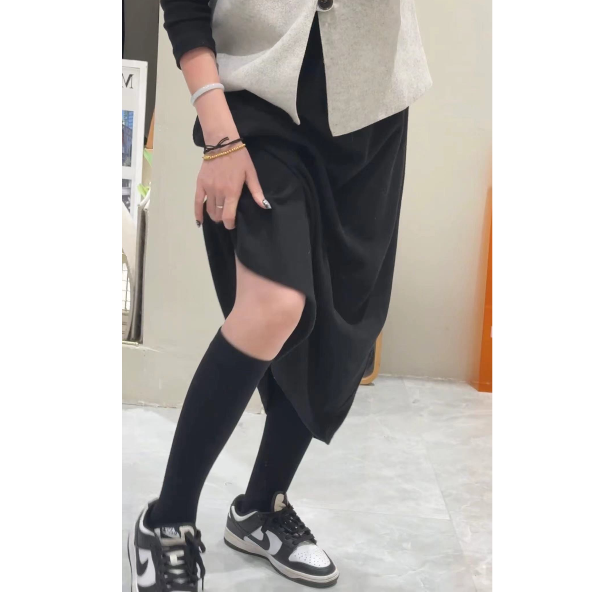 12号瘦肉家潮牌小腿袜