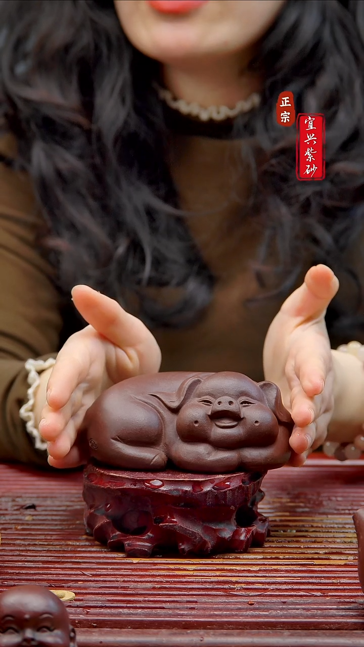 紫砂茶宠宜兴紫砂茶宠摆件