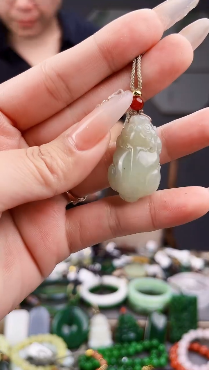 颈饰未镶嵌和田玉多样性发货拍一发一