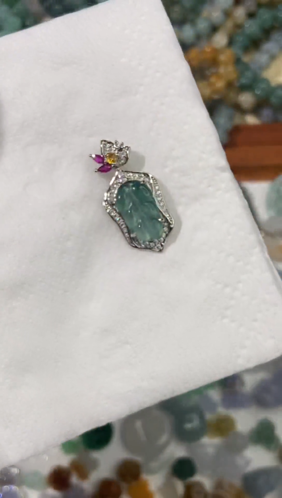 【闪购商品】翡翠颈饰未镶嵌【闪购商品】 天然翡翠 