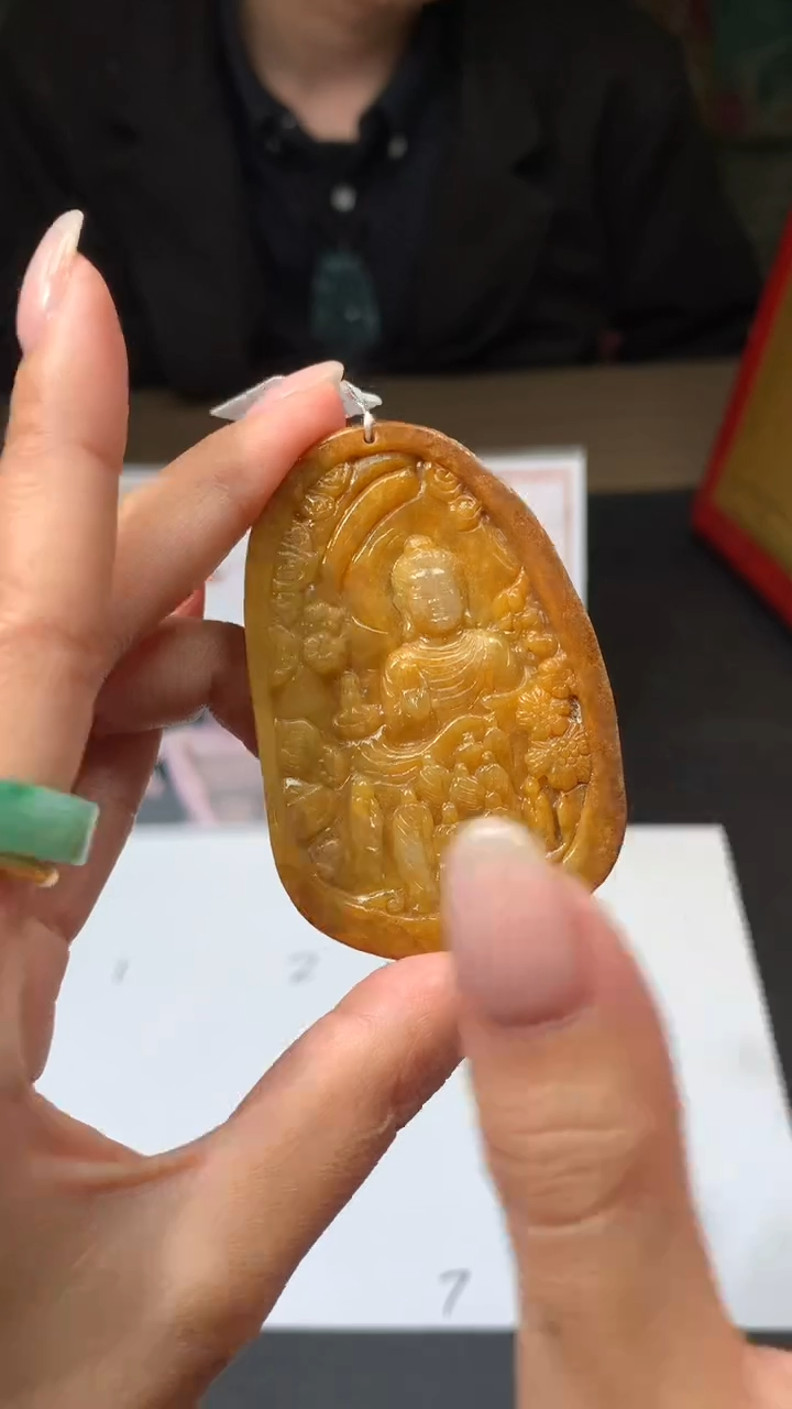 【闪购商品】定制翡翠未镶嵌不退不换CMH1件-A