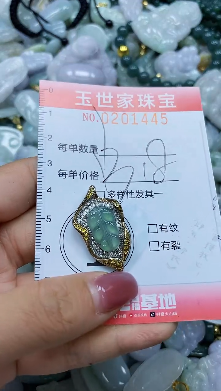 【闪购商品】翡翠颈饰未镶嵌闪购0201445