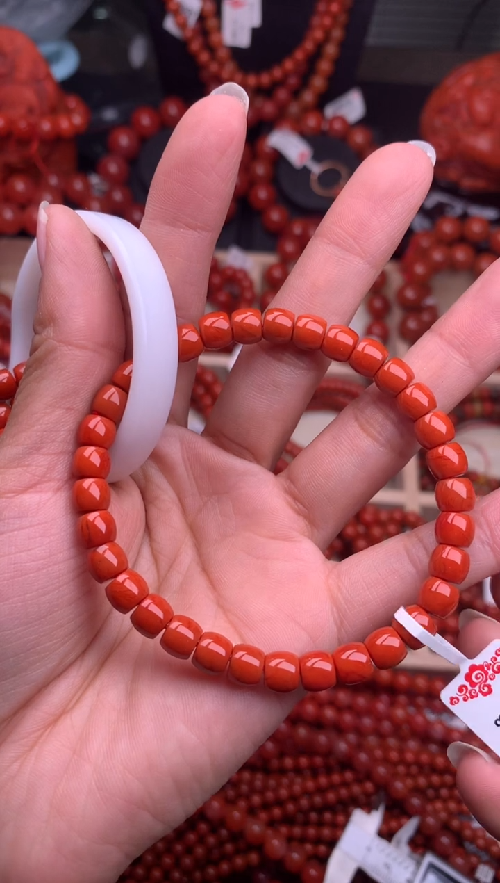 【闪购商品】南红玛瑙珠宝奇石未镶嵌6随机多样性/一条