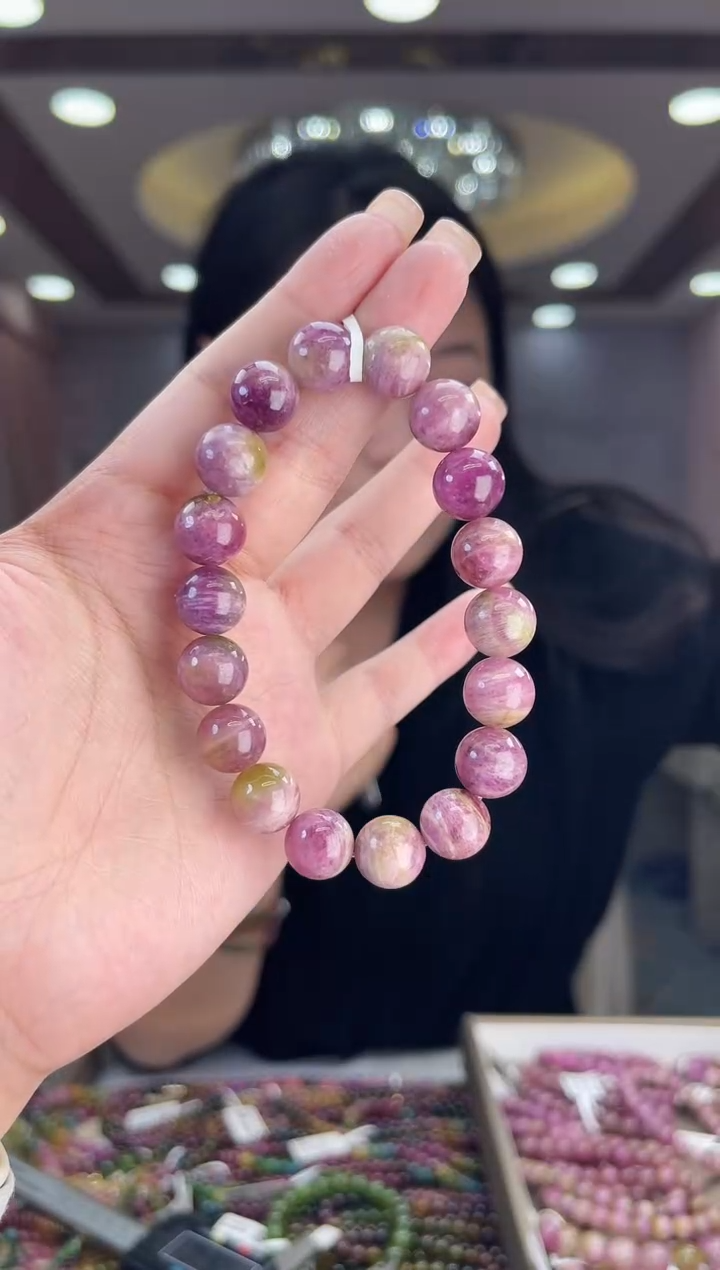 /未镶嵌碧玺11mm+碧玺单圈多样性发货