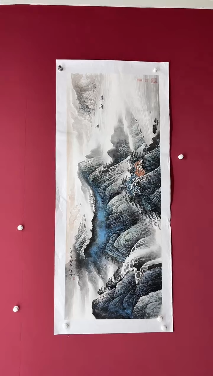 【闪购商品】国画吴-小六尺山水/无框/W