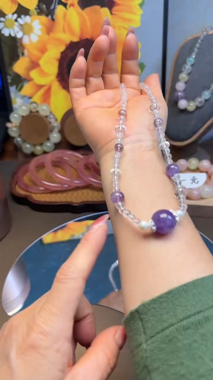 未镶嵌手链水晶1