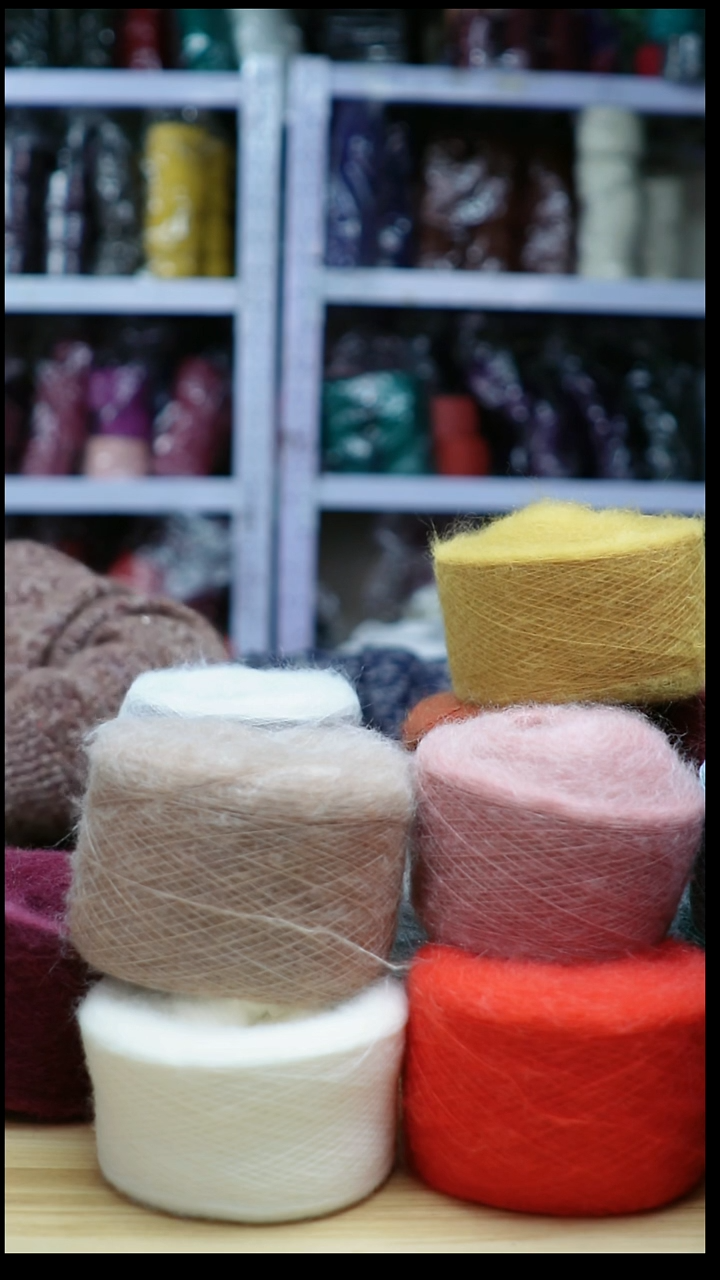 羊绒欢姐编织E427