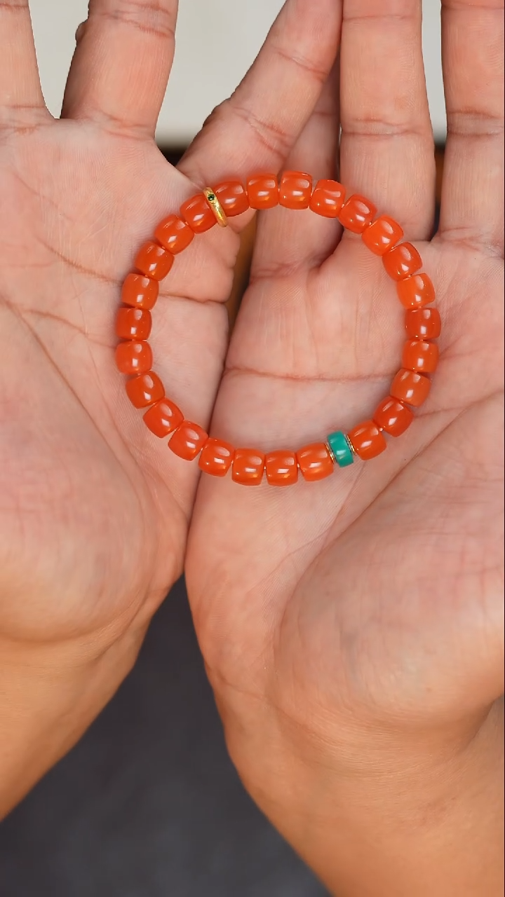 【闪购商品】南红玛瑙手串未镶嵌南红手串