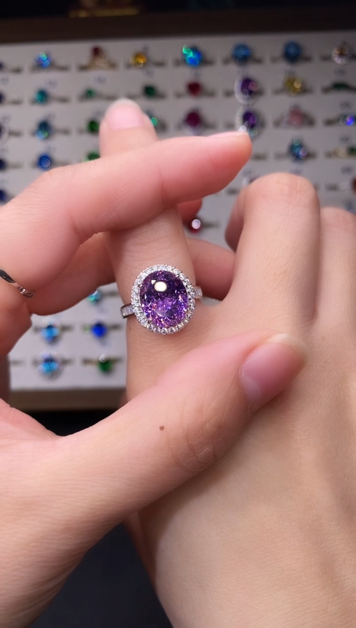 10克拉碧玺（处理）欧美风戒指