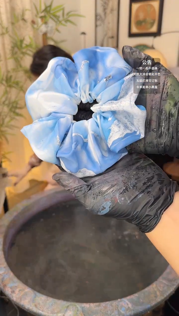 89 雪落 超大肠发圈