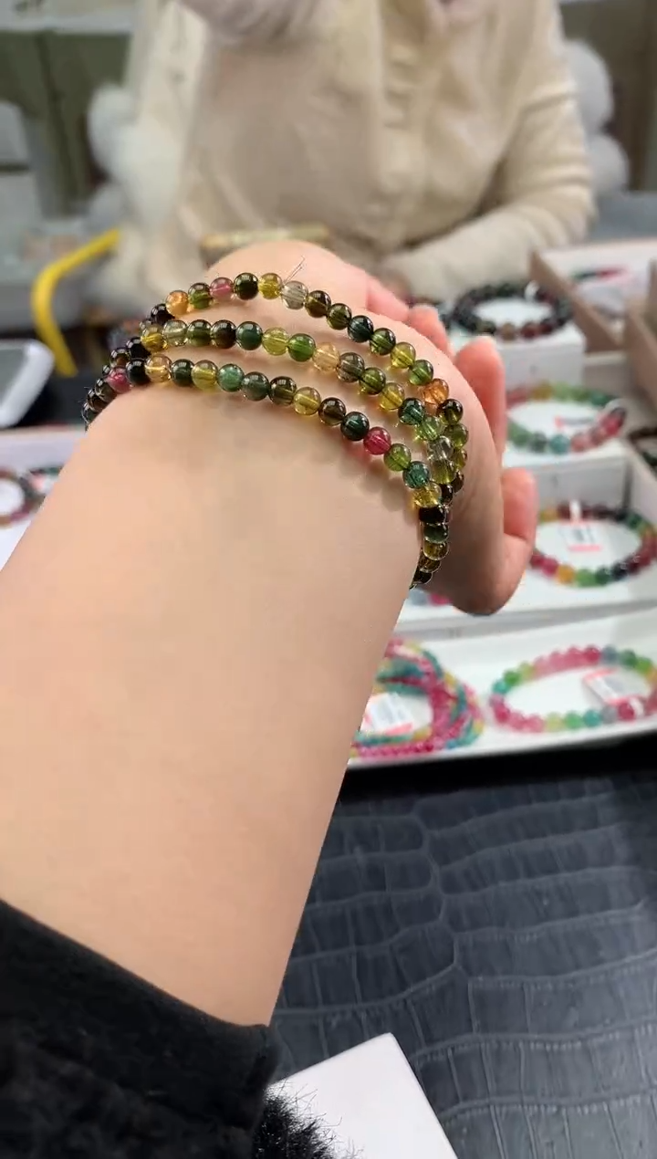 【闪购商品】碧玺手串未镶嵌 多样性发一条