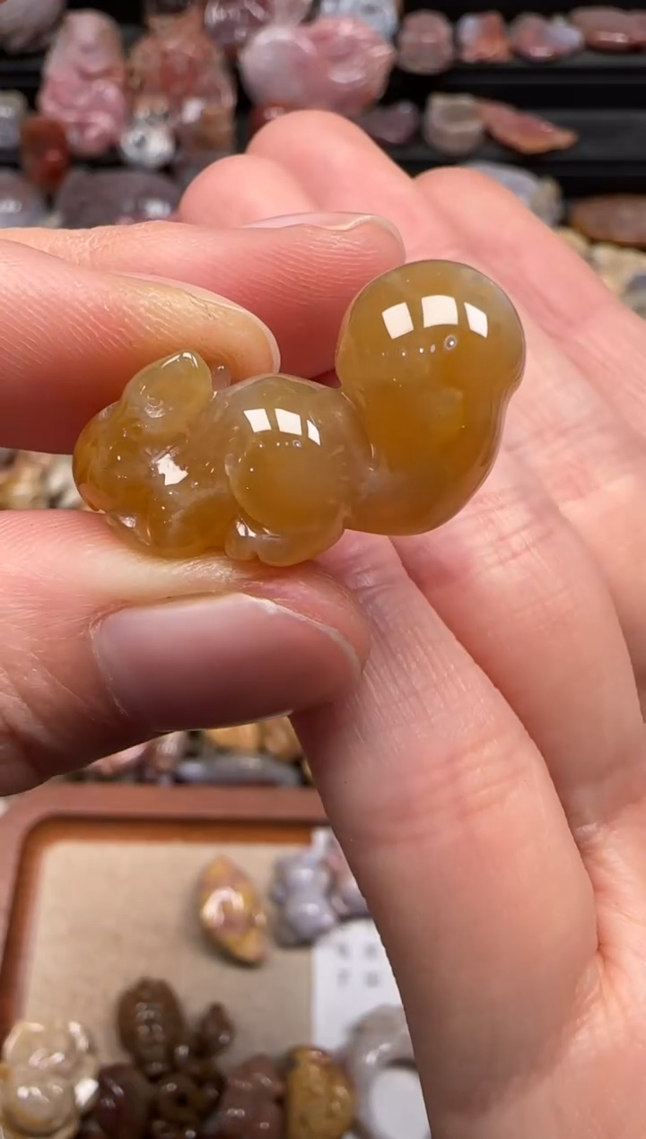 【闪购商品】硅化珊瑚（珊瑚玉）颈饰未镶嵌407