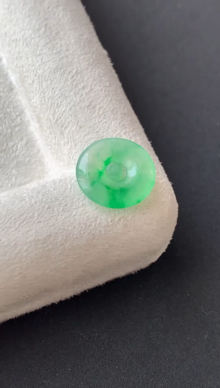 未镶嵌定制翡翠尺寸13.8*2.6