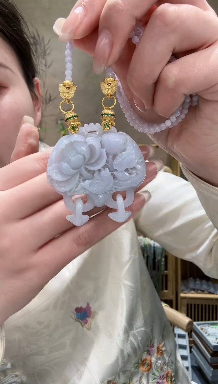 【闪购商品】翡翠颈饰未镶嵌吊坠