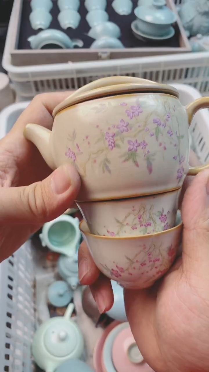 【闪购商品】微微瑕茶杯茶碗茶壶