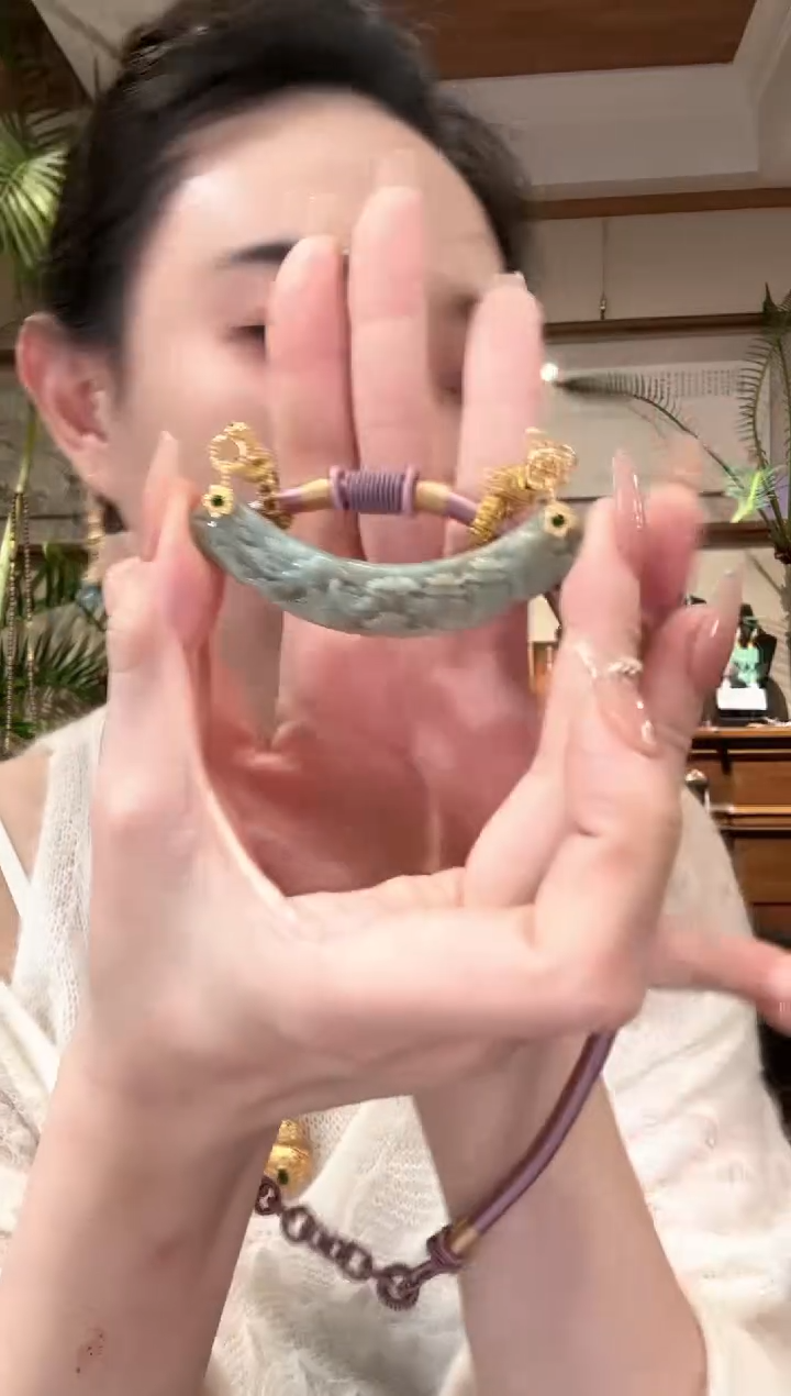 【闪购商品】翡翠颈饰未镶嵌国风