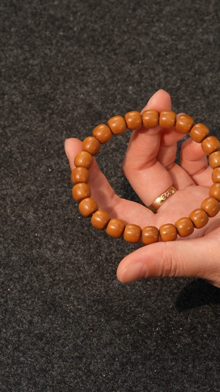 【闪购商品】紫金鼠手串9mm实心资金鼠手串