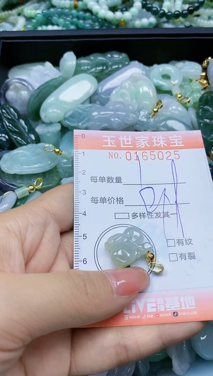 【闪购商品】翡翠颈饰未镶嵌闪购0165025