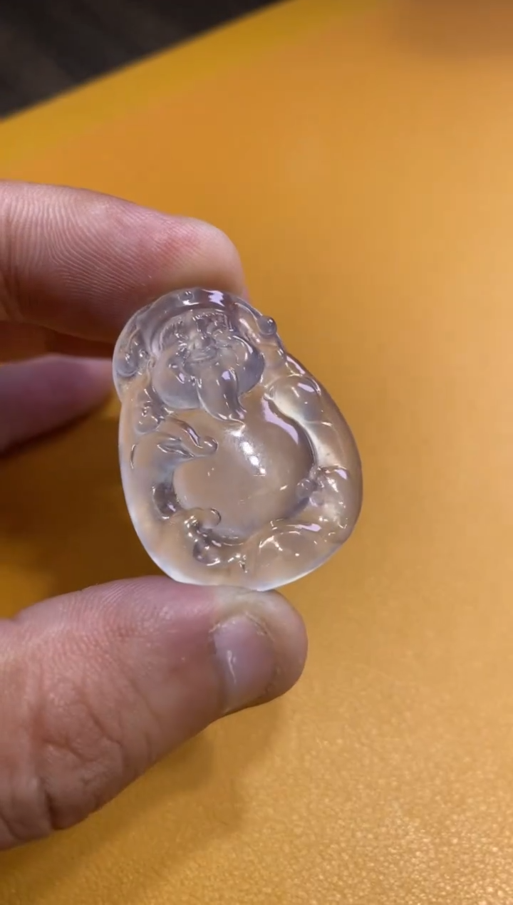 吊坠(不含链)未镶嵌翡翠财神20000  35.7  27.2  6.1