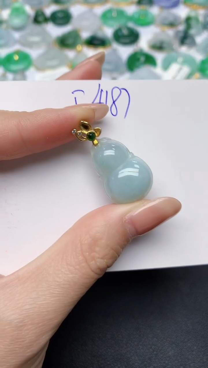 颈饰未镶嵌翡翠天然缅甸A货翡翠百元以上9元证书费自理