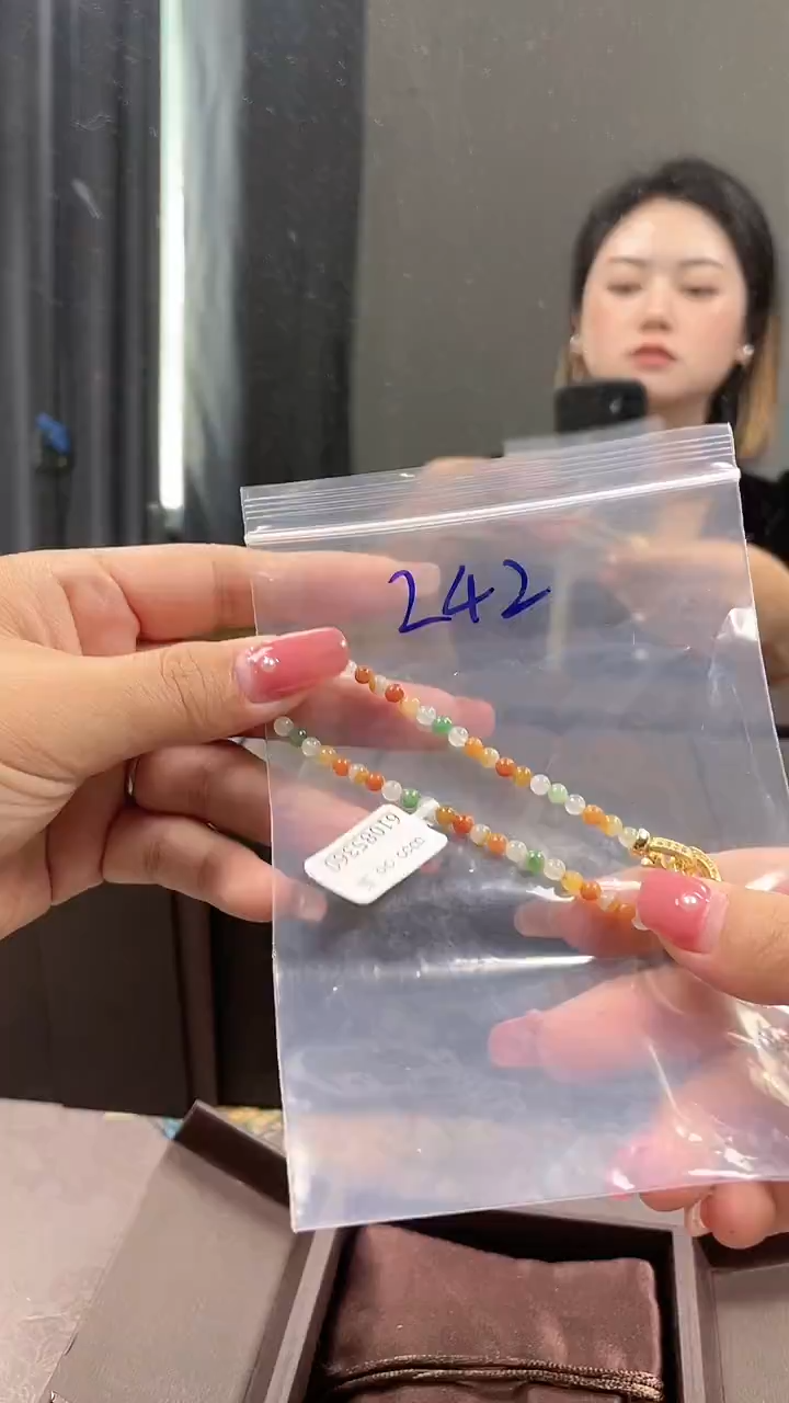 未镶嵌手链翡翠手串