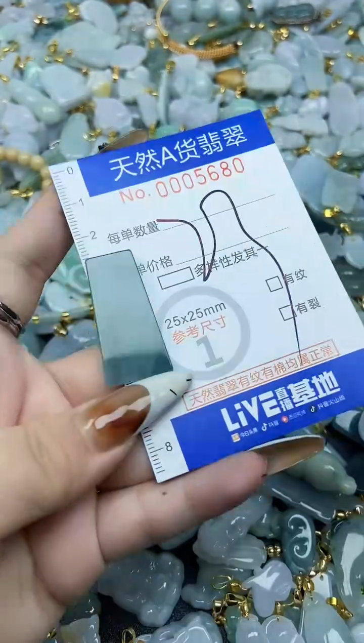 【闪购商品】翡翠颈饰未镶嵌天然A货翡翠