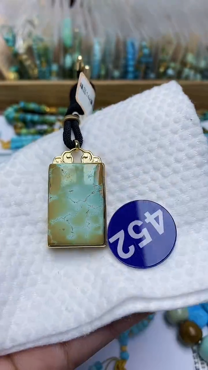 【闪购商品】绿松石项链合金452项链