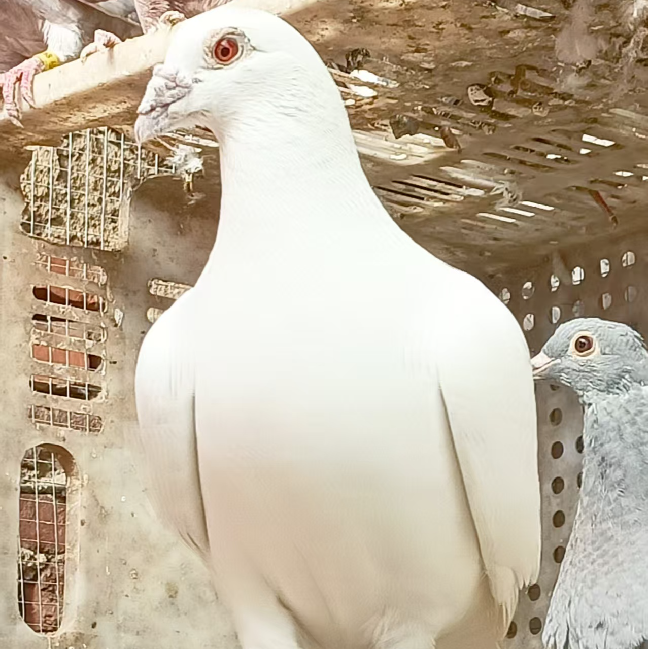 林间放养新鲜鸽肉质鲜美营养滋补适合炖汤