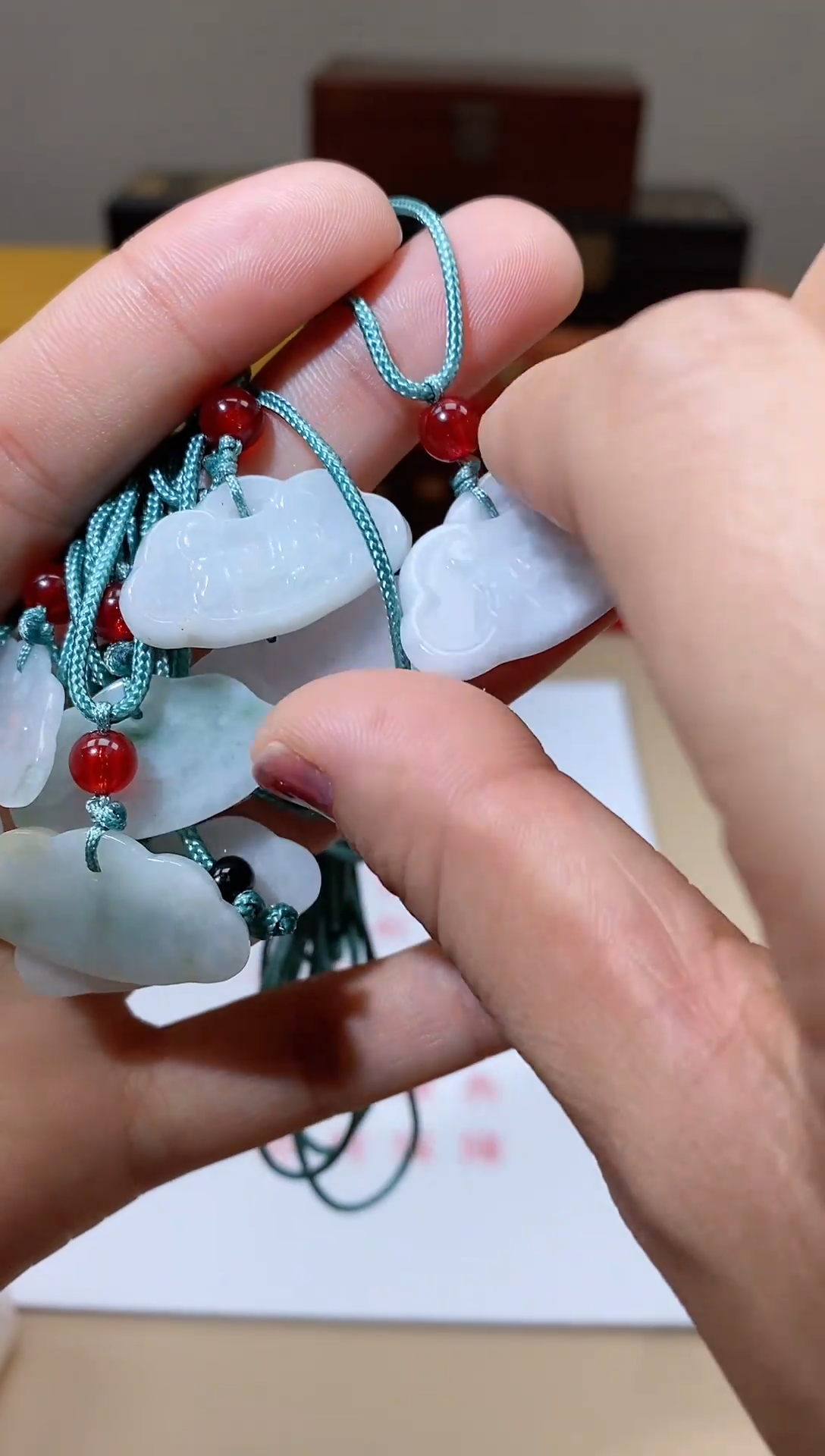 【闪购商品】翡翠颈饰未镶嵌天然A货翡翠（多样性发一）