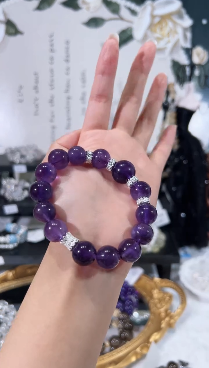 【闪购商品】水晶手链未镶嵌天然水晶默认微瑕 多样性发货发起一
