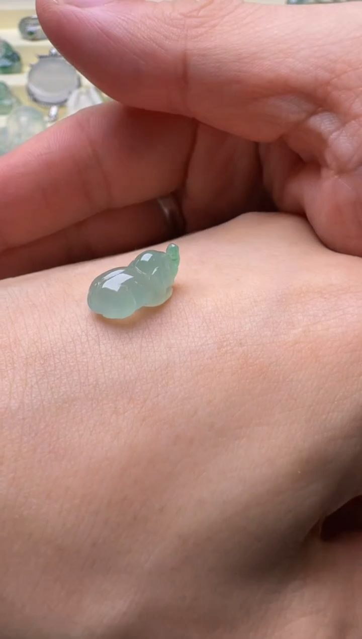 【闪购商品】定制翡翠未镶嵌象定金