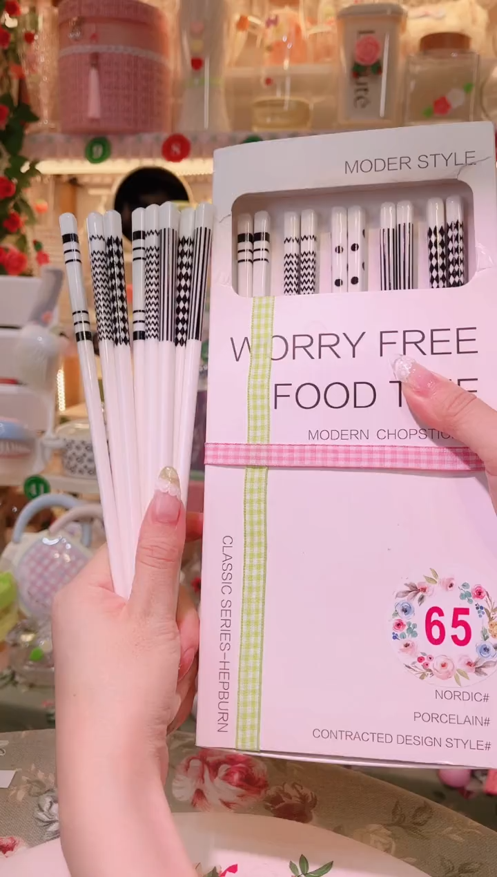 其他品质好发货快放心拍！陶瓷筷5双